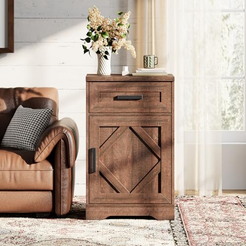 Image of WAMPAT 32-inch Tall Farmhouse End Table