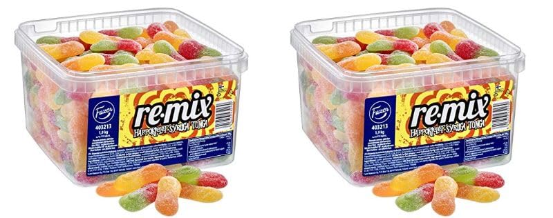 Fazer Remix Happokielet Gummy 2 cajas 1.9kg cada una miniatura 1