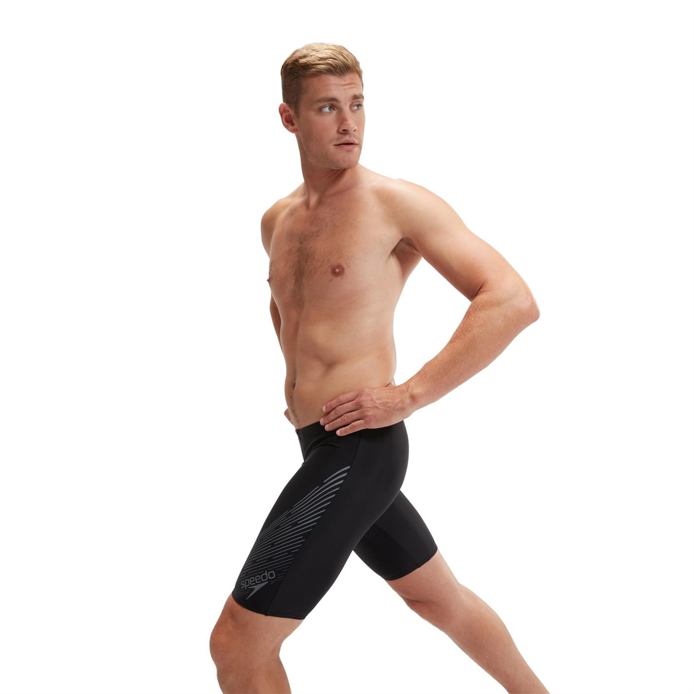 Speedo Bañador para hombre con logotipo Medley