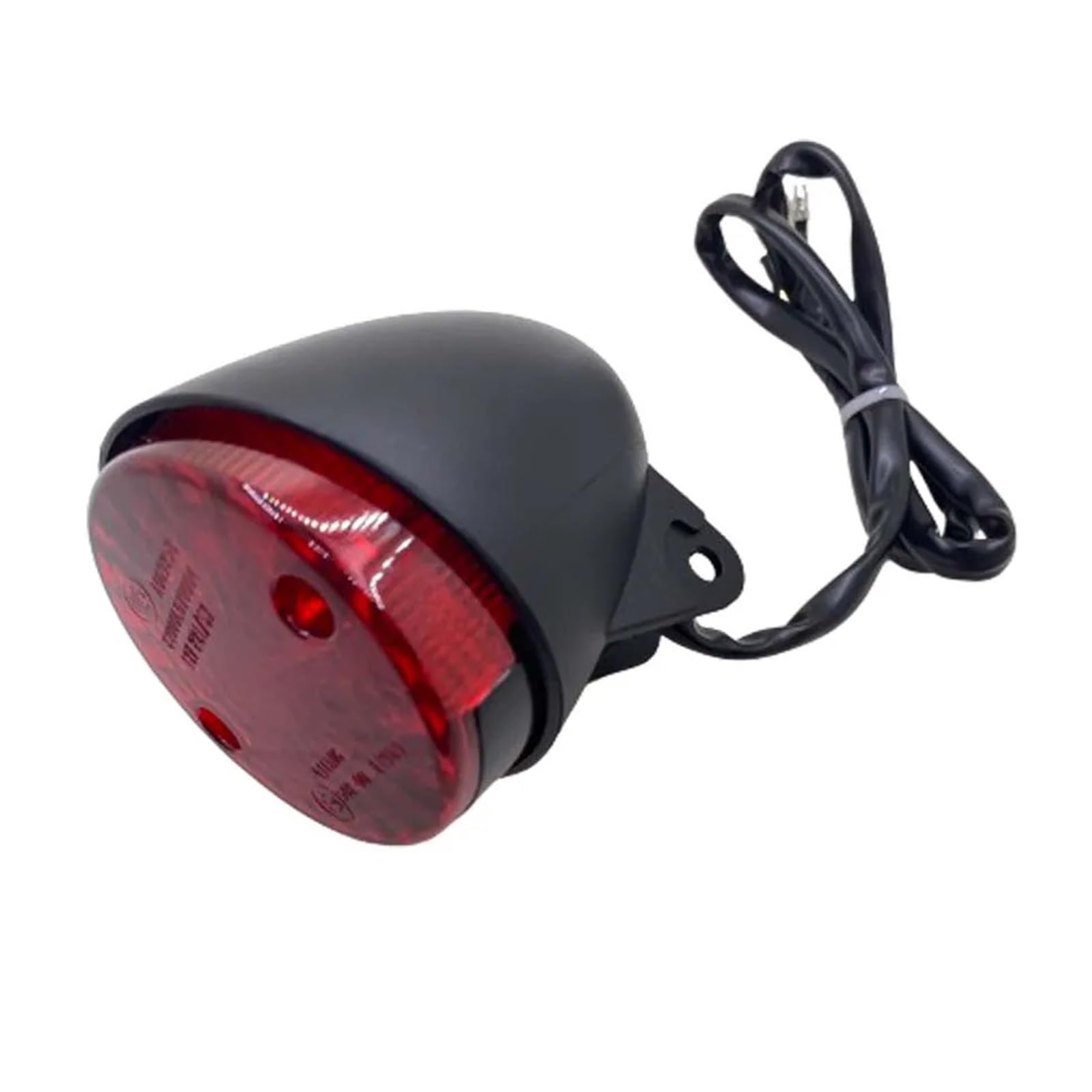 1PC Fanale Posteriore Per Motocicletta ABS Nero Indicatore Di Arresto Della Motocicletta Per Keeway K 125 202 QJ200-2H Qianjiang Fanalino Posteriores