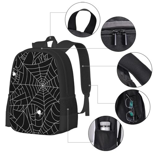 Mochila plegable negra Halloween 20L ligera para senderismo miniatura 4