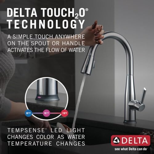 Top-Rated Touch Kitchen Faucets Review: Delta MagnaTite Technology