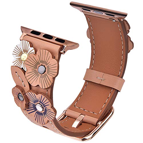 womens leather apple watch band 42mm