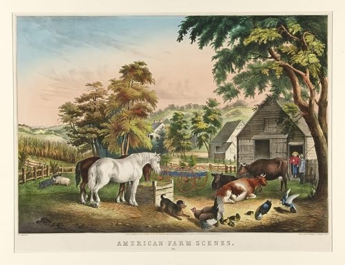 Image sur toile Nathaniel Currier 60x90cm : affiche et tableau de décoration murale