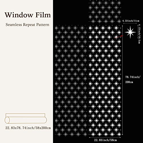 Chicskin SE175-58X200CM-TMMS-GD-FBA Pure White Frosted Privacy Stained Glass Window Film thumb #2