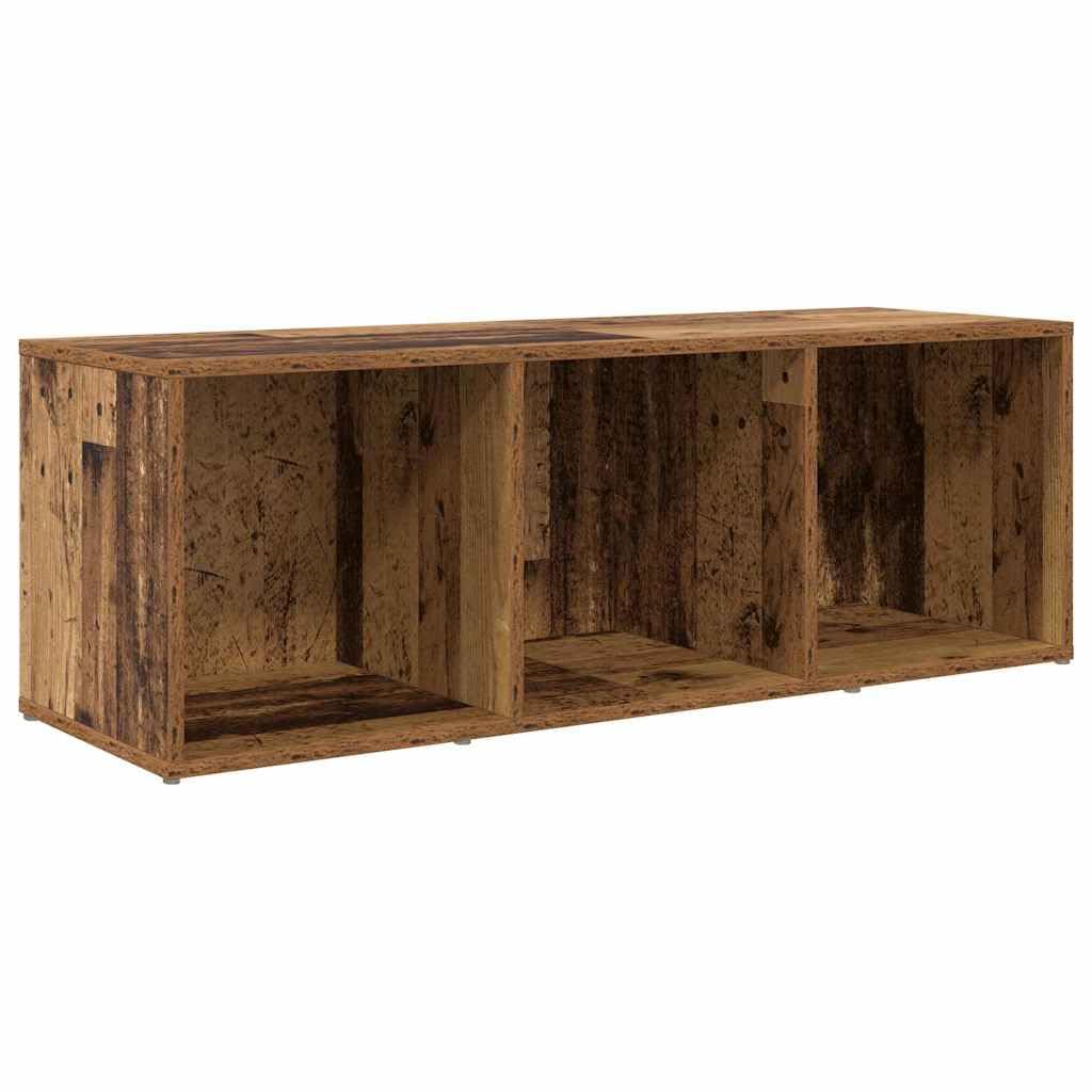 TV-Schrankset Wandmontiert 3-TLG., Braun Holzwerkstoff, Modernes Design, Stauraum für Wohnzimmer, Media Center, Einfache Montage