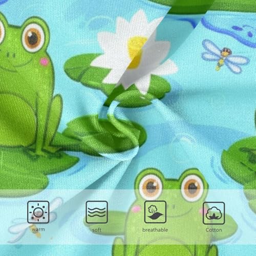 Florals Girls Underwear Toddlers 2t Cotton Panties for Girl Cute Green Frogs Blue Briefs Girls Undies3