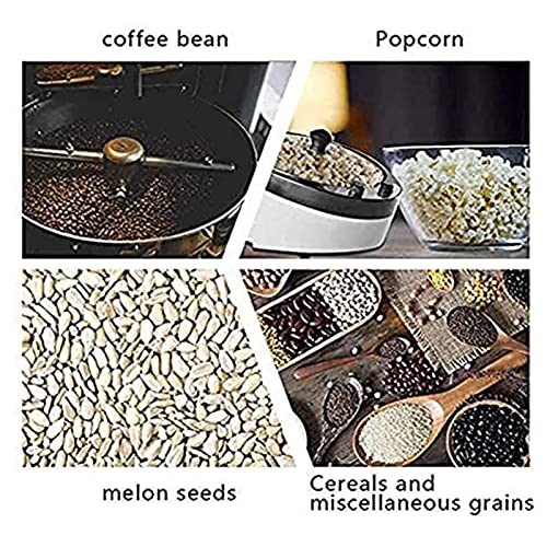 LHLYL-DP Elektrischer Kaffee Grüne Bohnen Röstmaschine Edelstahl Elektrische Kaffeebohnen Bäcker für Kaffee Mais Popcorn… - Image 5