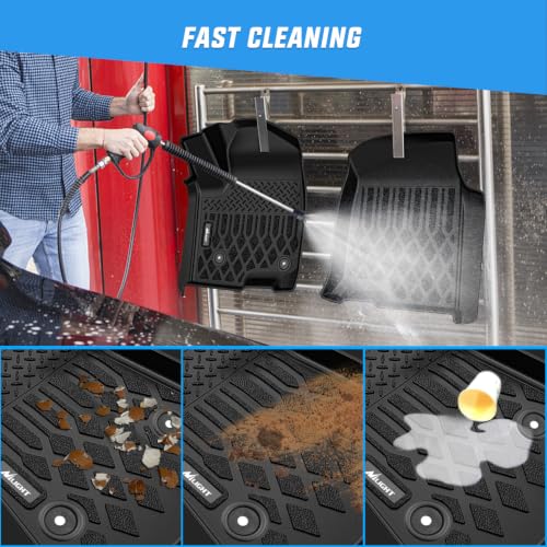 Image of Nilight Floor Mat for Chevy Silverado GMC Sierra 1500 2500 3500 2019-2026