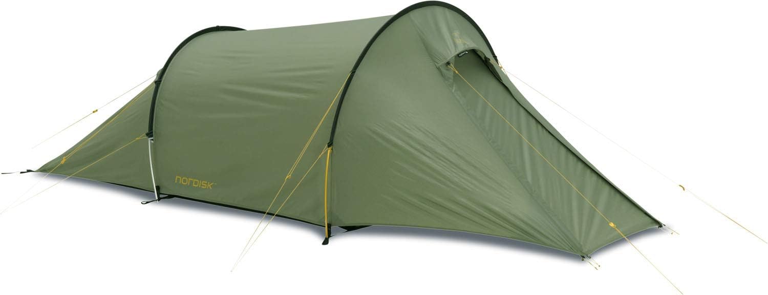 Nordisk Halland tunnel tent 2 green
