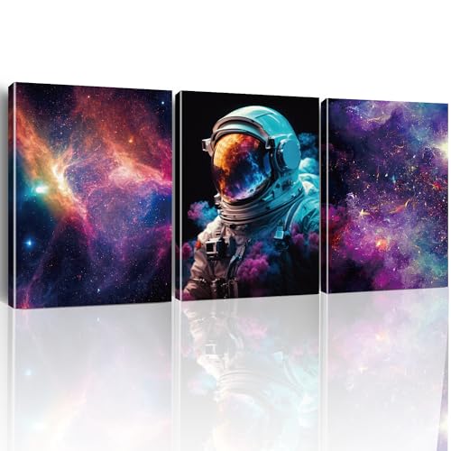 Outer Space Canvas Prints & Posters - Framed Astronaut Artwork