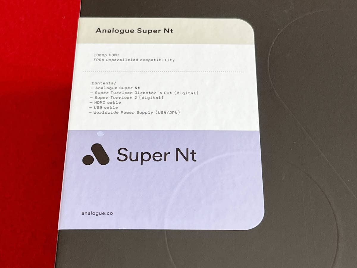 Amazon | 未開封Analogue Super NT SF スーパーカラー アナログ社 