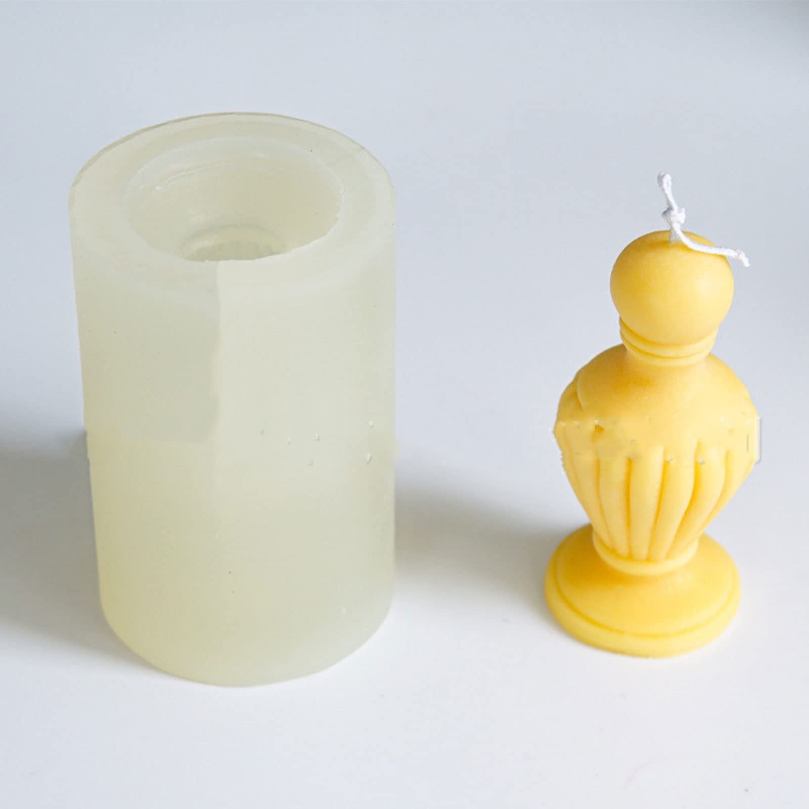Formy do świec 3D mini wazon w kształcie rzemiosła artystyczna silikonowa forma do robienia świec