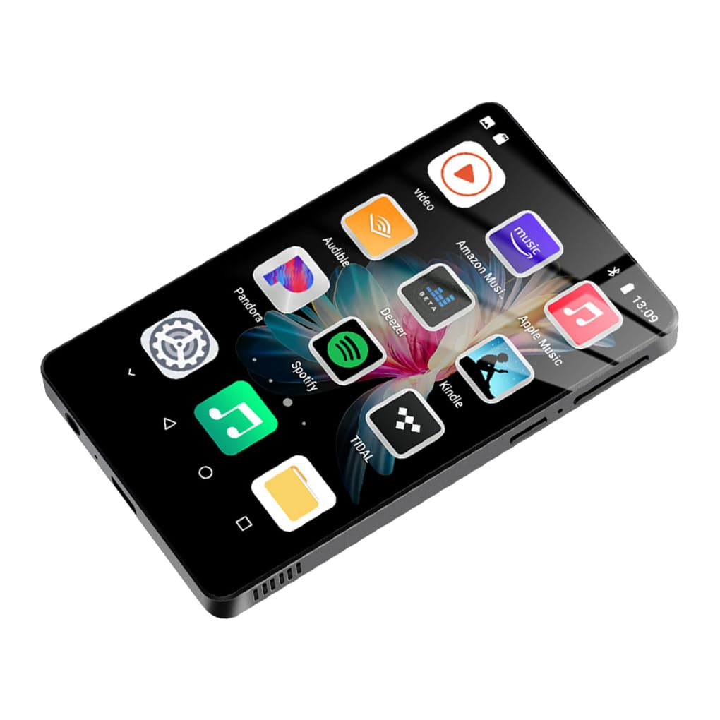 para Sistema operativo Fluido, CPU, RAM de 16 GB, 0 Ampliable a MP3 con Capacidad de Almacenamiento de Memoria Gratuita de 128 GB, Reproductor MP3, Reproductor Bluetooth