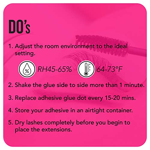 Lyon Lash Super Clear Eyelash Extension Glue 10ml | 1-2 Sec Drying Time | 6-8 Weeks Retention | Maximum Bonding Transparent Adhesive | Professional Eyelash Extension Supplies - Thumbnail 4