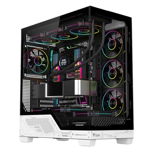 Itek Case Gaming NEBRALUX 01 – Tower ATX con 4