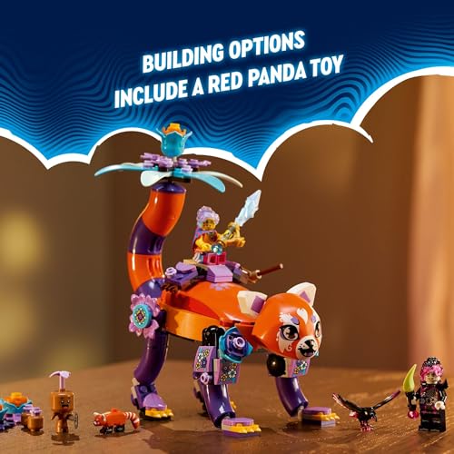 Image of LEGO DREAMZzz Izzie's Dream Animals Toy Set, Comes with Izzie and Dizzy Minifigures and Creature Figures, 3 Animal Building Options for Kids Ages 8 and Up, 71481