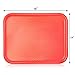 New Star Foodservice Fast Food Tray, Set of 12 (Red, 14 by 18-Inch)