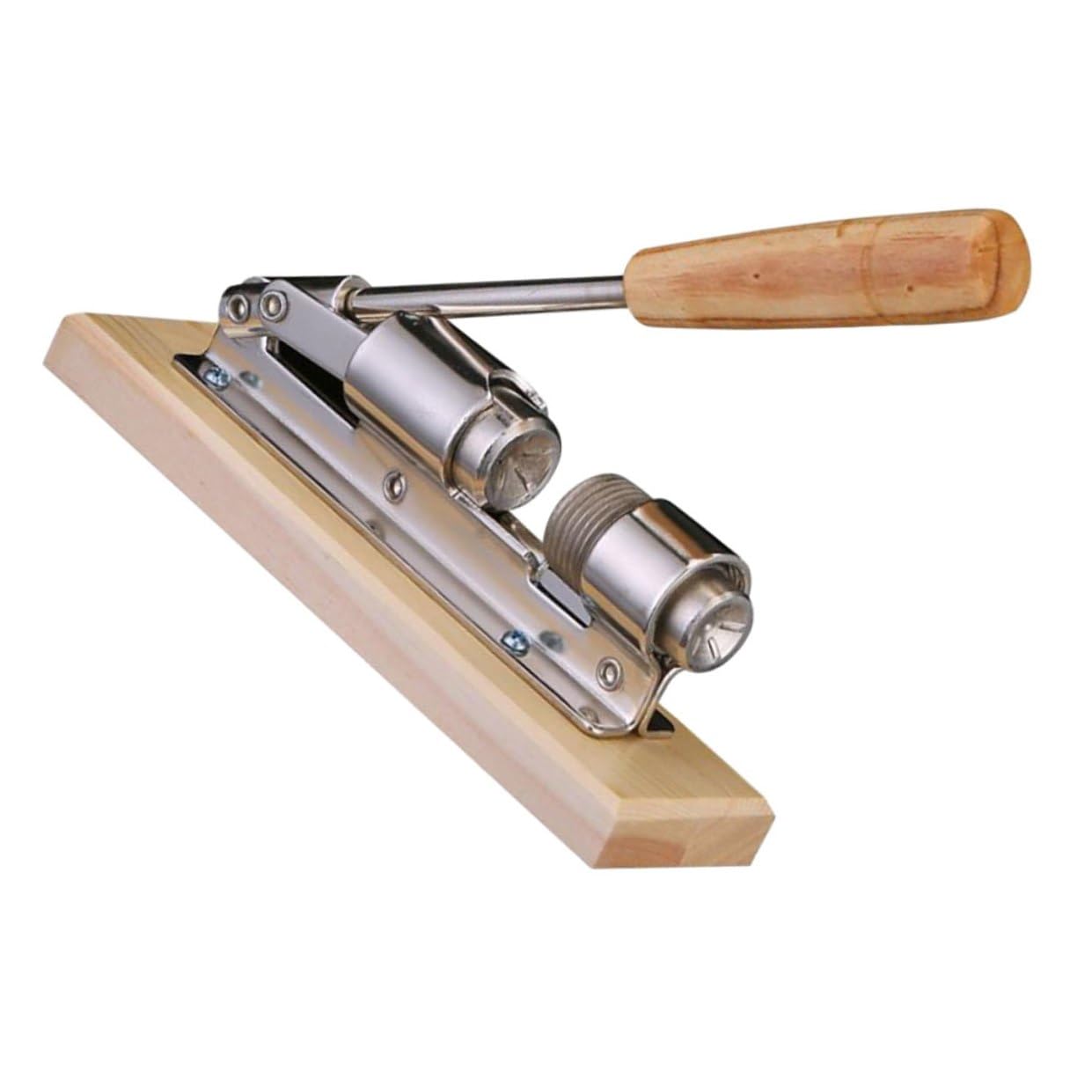 VANZACK Casse-Noix Mécanique à Manche en Bois, Pince Robuste pour Noix et Noisettes, Outil D’Ouverture Facile, Usage la Cuisine Domestique,