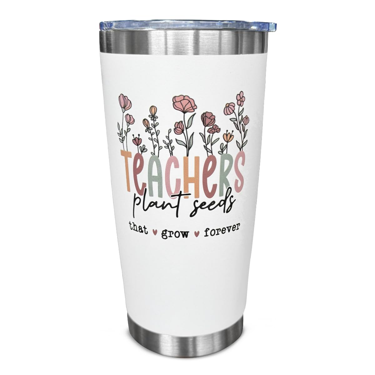 Teacher Gifts, 20 oz Travel Tumbler Coffee Cup, Teacher Appreciation, Christmas, Birthday, Back to School Gift