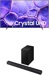 Samsung Combo Smart TV 75" Crystal UHD 4K U8600F + Soundbar HW-B450F