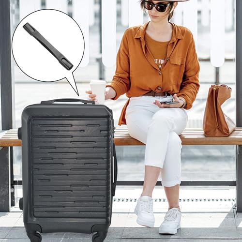 Image of 2PCS Luggage Replacement Handle, Plastic Portable Luggage Suitcase Case Handle, Suitcase Spare Strap Handle Grip, Spare Carrying Grip Replacement Part