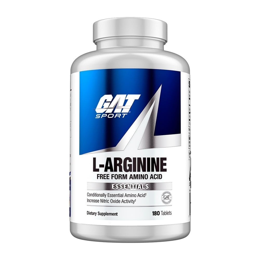 GAT SPORT L-ARGININE, 180 Tablets (180 Servings)