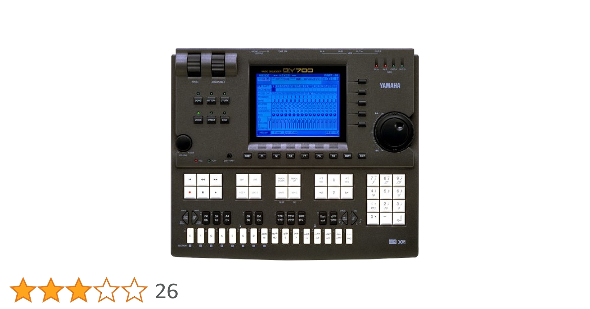 ヤマハ YAMAHA QY700 シーケンサー　アダプタ、専用バック付き Amazon.co.jp: YAMAHA ミュージックシーケンサー [QY700] : 楽器