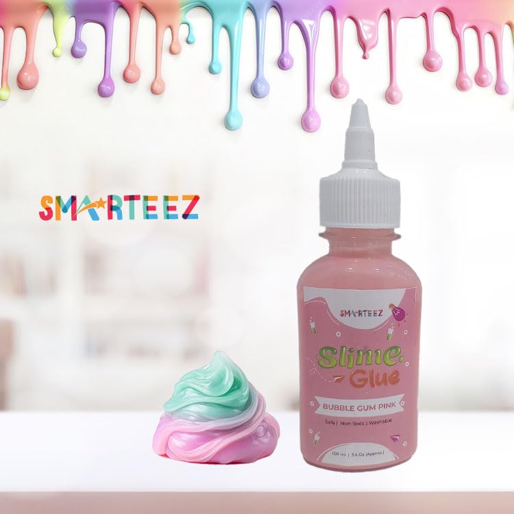 SMARTEEZ Slime Glue Bubble Gum Pink (Pack of 1) (B0D8453M3C) Amazon Price History, Amazon Price Tracker