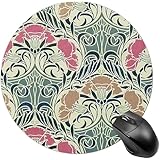 マウスパッド 図案化したカーネーション ピンク ゲーミングマウスパッド エッジ周辺強化 耐洗い表面 手触り良い 手首疲労軽減 ゴム底 滑り止め 光学式&レーザーマウス対応