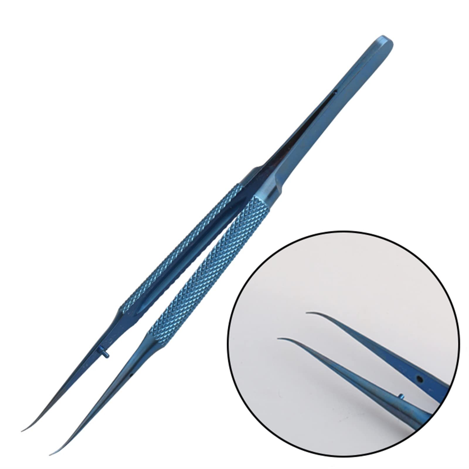 JINGYAN Pęsety Professional titanium alloy tweezers 0.15mm edge precision fingerprint flying wire picker