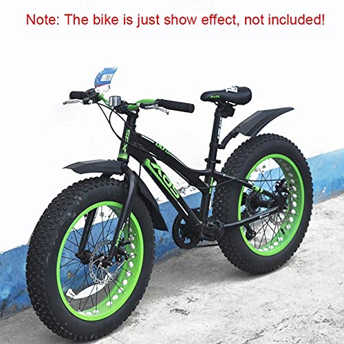 Hukk 20 Inch 26Inch Electric Folding Bicycle Mud Guard Snow Bicycle Mudguard Fat Bike Fender Fatbike Mtb Bike Cycling Fenders Parts #TOP4