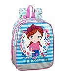 Medidas: 22cm x 10cm x 27cm. Glowlab Little Lady Mochila Guardería Niña Adaptable Carro