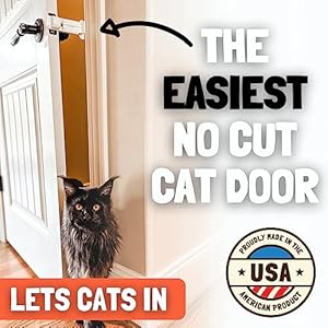 Door buddy door prop for cats  best cat door latch holder to maintain inside door open for pets  canine proof cat feeding station  litter field  sturdy  moveable door stopper  pet gate various   cucciolini doodles