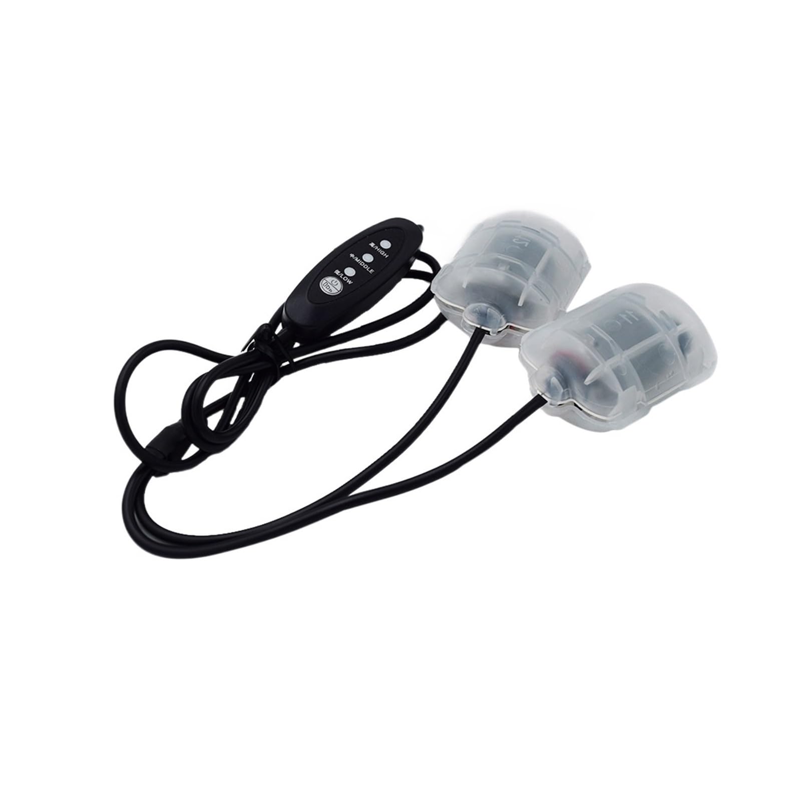 Moteur de vibration double USB à 3 vitesses pour ceinture fine de massage