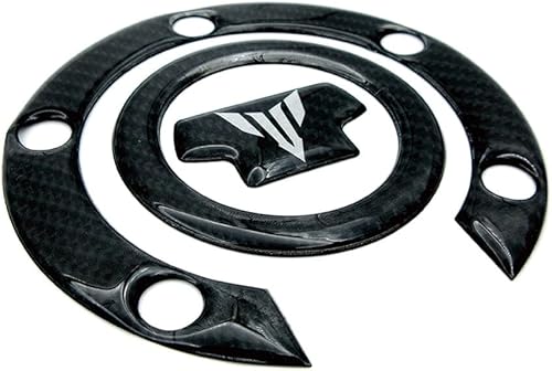 Miniatura 5 de Junta del tanque de combustible de la motocicleta cubierta del tanque de combustible de la cubierta de la almohadilla del protector de calcomanías