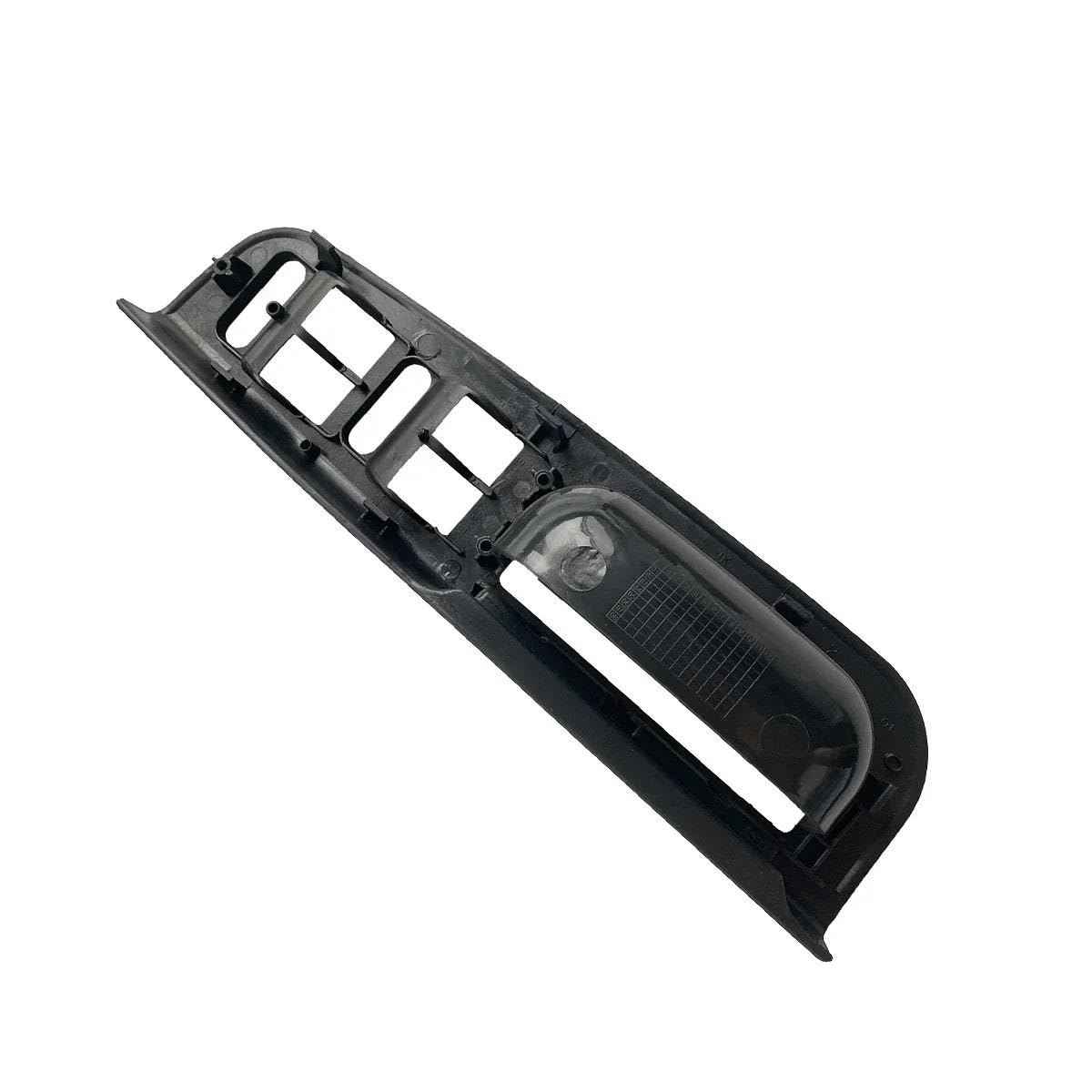 Manija puerta automóvil 5x Negro/carbono Para VW Para R32 Para Jetta Para MK4 Manijas De Puerta Interiores Interruptor Botón Bisel Panel 1J0867171A 3B1867171F Manilla puerta(Size:5PCS-Black)