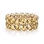 Oval-Champagne Gold-Tone