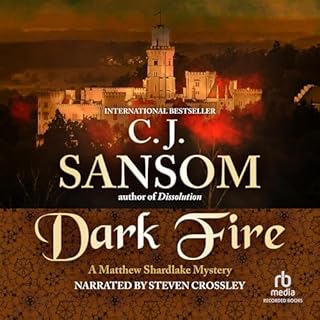 Dark Fire Audiolibro Por C. J. Sansom arte de portada