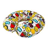 4.Materiales de alta calidad: núcleo de almohada de espuma viscoelástica de alta calidad de 5 segundos, rebote lento, cómodo y transpirable.