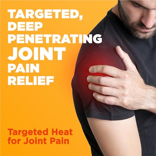 ThermaCare Portable Heating Pads - Adhesive, Disposable HeatWraps for Joint & Muscle Pain Relief - Multi-Purpose, Drug-Free Therapy with Flexible Fit