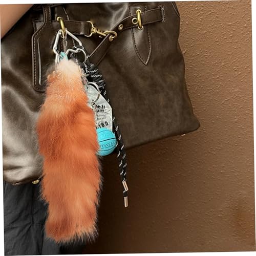 Queue de renard thériane à suspendre au sac à dos pour style unique - 5