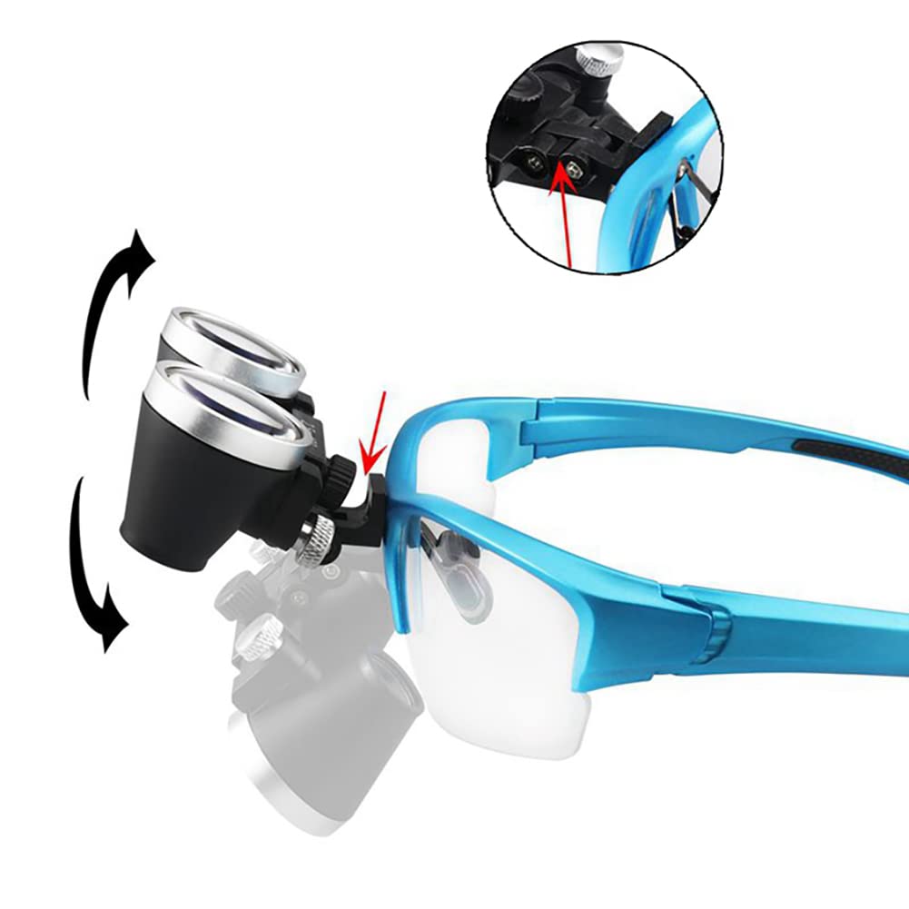 Dental Loupes 2.5X 3.5X Binocolo Medico Lenti d'Ingrandimento Lupa Chirurgica Testa