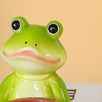 Amazon.co.jp: JAnjiaLxY 置物 カエル 飾り物 カエルの置物