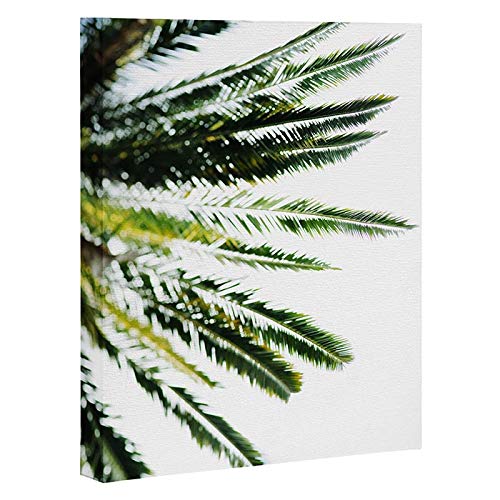 Deny Designs Chelsea Victoria Beverly Hills Palm Tree, 24" x 30", Art Canvas