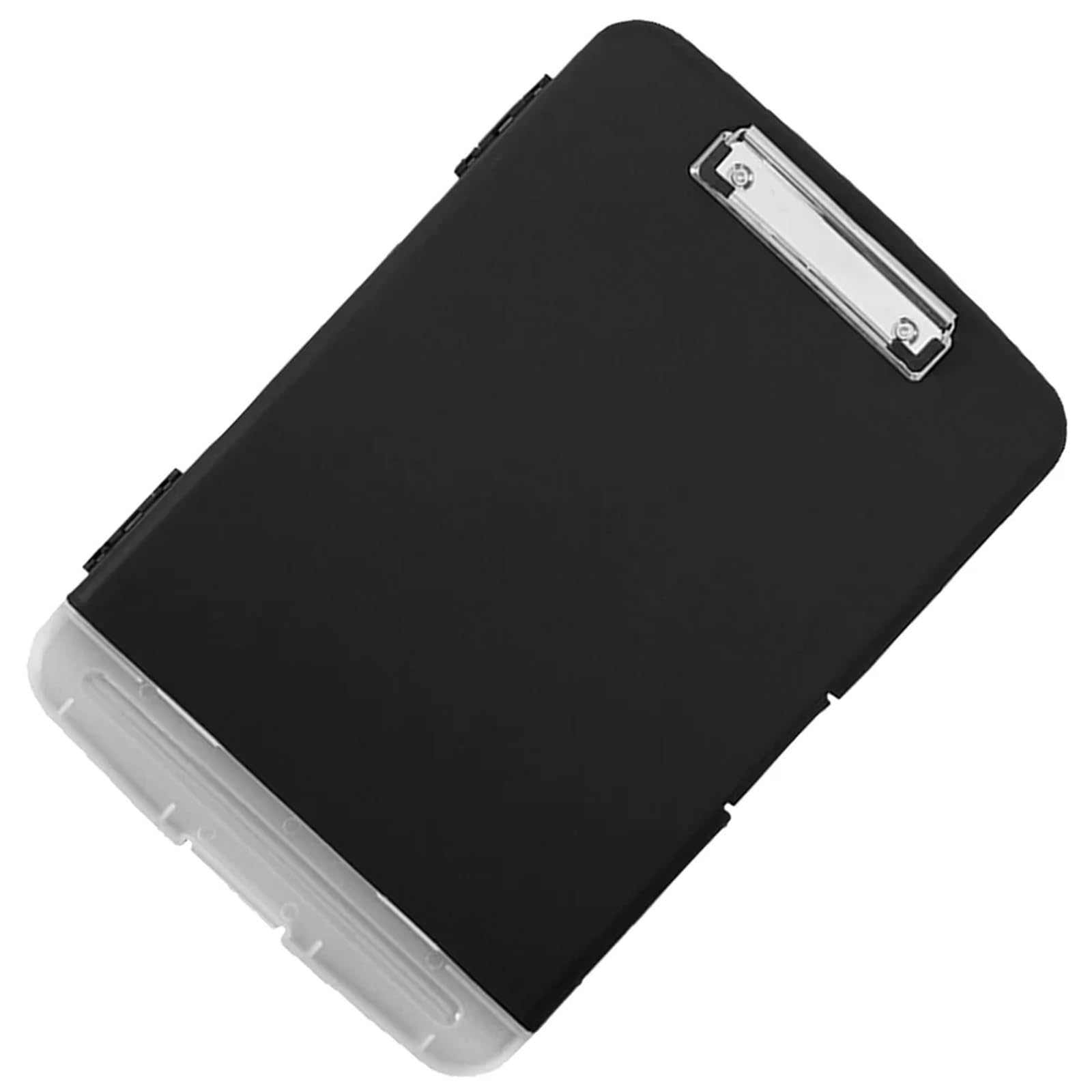 Portapapeles portátil A4, carpeta de plástico con Clip for almacenamiento, soporte for carpetas oficina, ligero y práctico, 3 uds Para la oficina