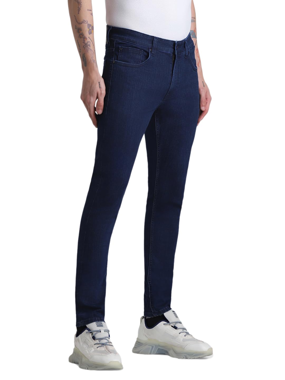 jack & jones Men's Mid Rise Skinny Jeans-picture-38