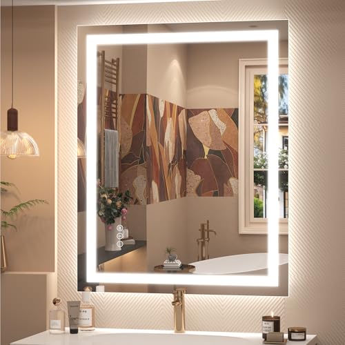 Image of 28x36 LED Lighted Bathroom Mirrorwith Lights
