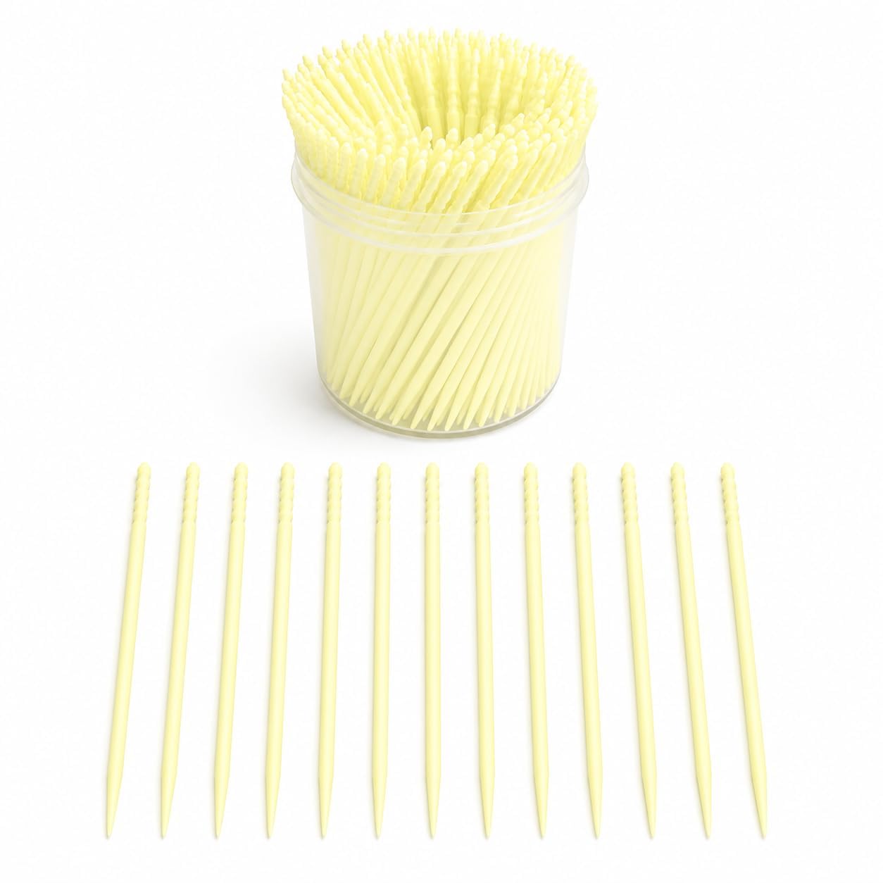 Premium Plastic Toothpick Sticks (600 Pieces) – Multipurpose Disposable Dental & Food Picks with Holder – Strong, Hygienic Tooth Picks for Oral Care, Fruit Picking, Party & Daily Use-image-28
