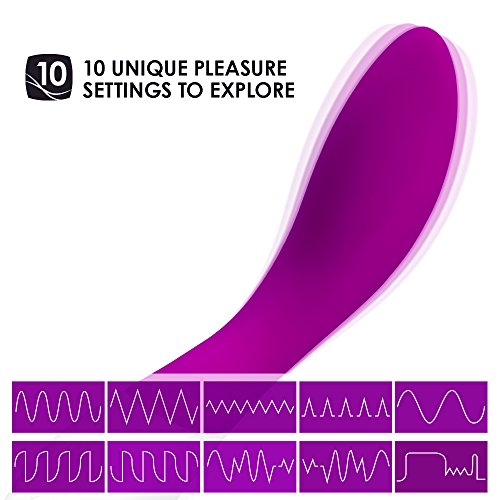 Lelo Mona Wave Personal Massager Vibrator For Women, G Spot Vibrator With Wavemotion Technology Silent Vibrator Sex Toy With 12 Vibration Patterns, Deep Rose #TOP5